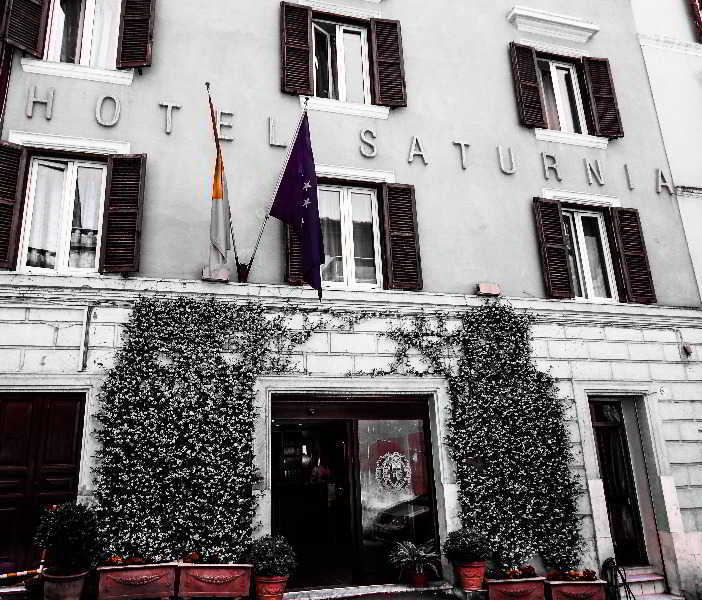 Hotel Saturnia Рим Екстер'єр фото